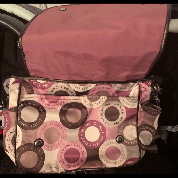 Coach diaper bag